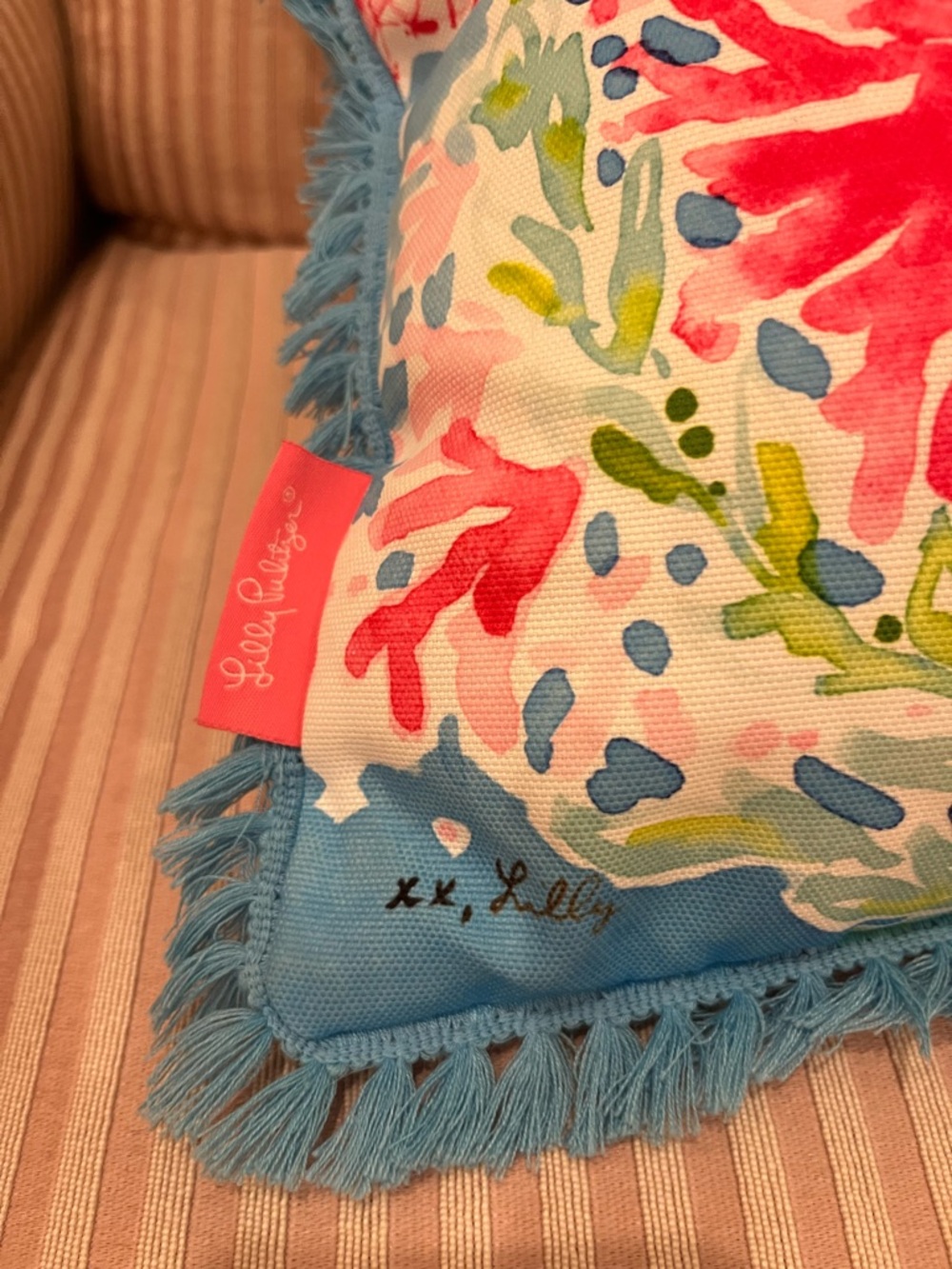 EUC Lilly Pulitzer Pillow - Picture 4 of 6